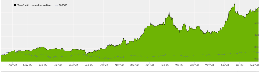 The Tesla trading system 